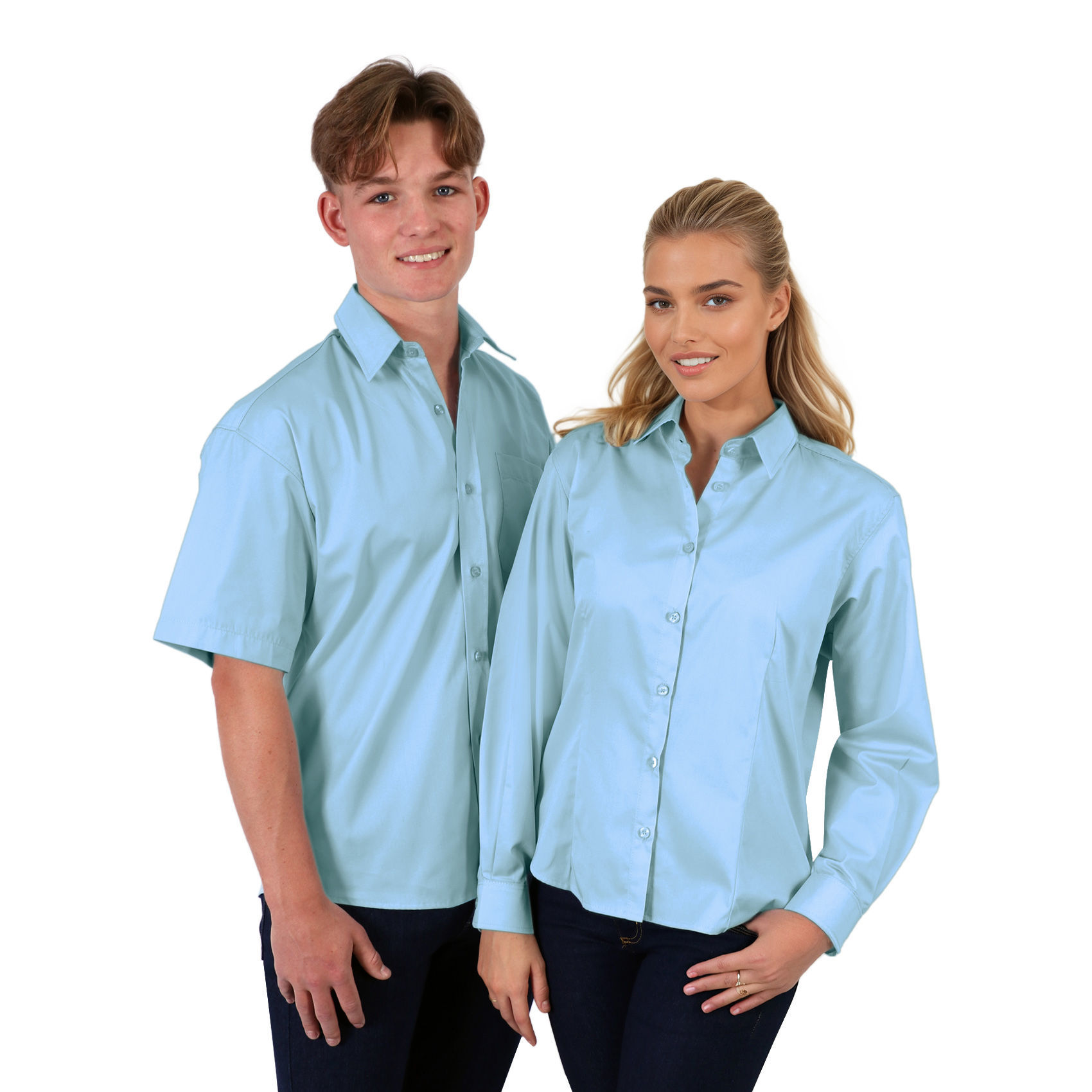 Picture of Ladies Classic Woven Shirt Long Sleeve