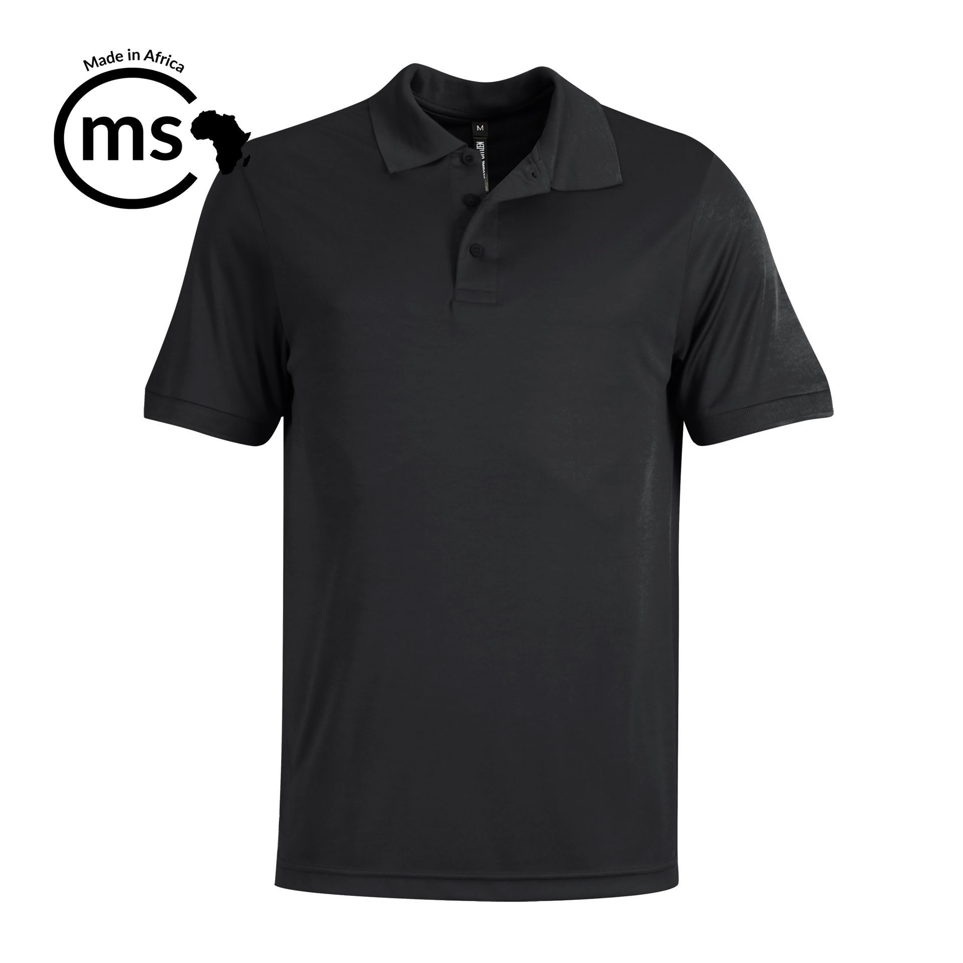 Picture of Unisex Lifestyle Sports Polo - Black - While Stocks Last