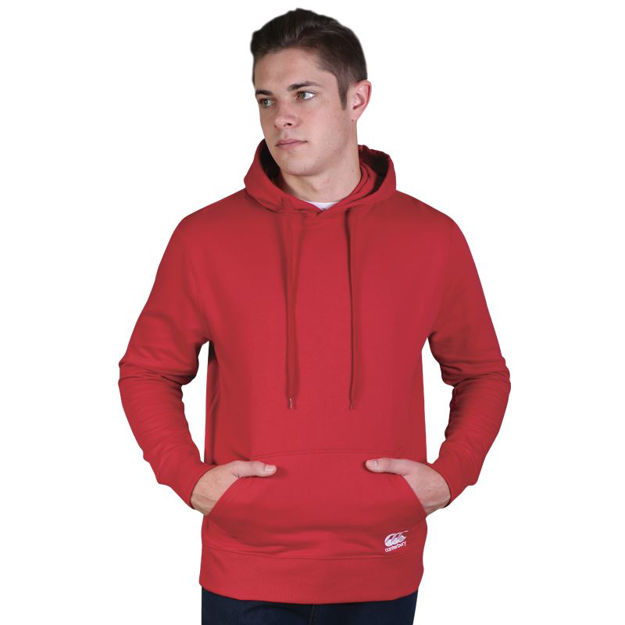 Picture of Canterbury Fleece Hoodie - Red - While stocks last