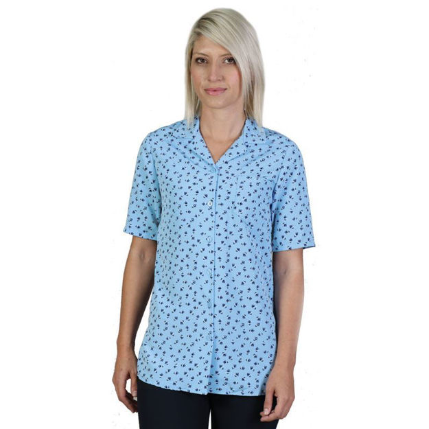 Picture of Penny Short Sleeve Blouse - Starburst design - While stocks last