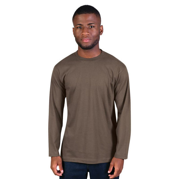 Picture of 170g Combed Cotton L/Sleeve T-shirt - Combat - While Stocks Last