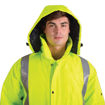 Picture of HVP1 - GC High Visibilty Parka Jacket -Fluorescent Yellow  (No returns) - While Stocks Last