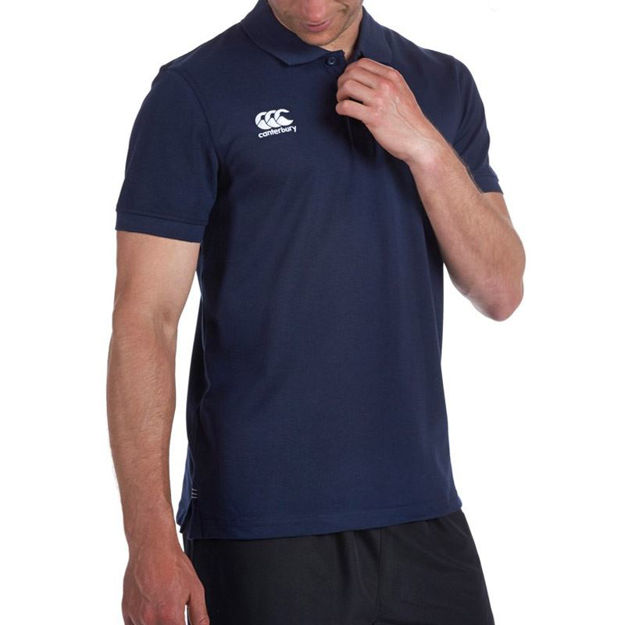 Picture of Canterbury Mens Waimak Polo - Navy - While stocks last