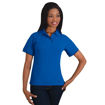 Picture of Ladies Contrast Trim Pique Knit Polo - While stocks last