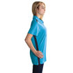 Picture of Ladies Vector Polo - Cyan/Graphite -  End Of Range