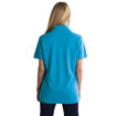 Picture of Ladies Vector Polo - Cyan/Graphite -  End Of Range
