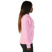 Picture of Ladies Zip Up Fleece Hoodie - Pink/grey - While stocks last