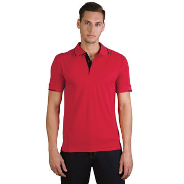 Picture of Synergy Polo - Red/Black - End Of Range