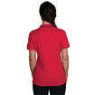 Picture of 160gsm Ladies’ Synergy Polo - Red/Black - End Of Range