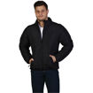Picture of Zip Off Sleeve Puffer Jacket - Black - End Of  Range