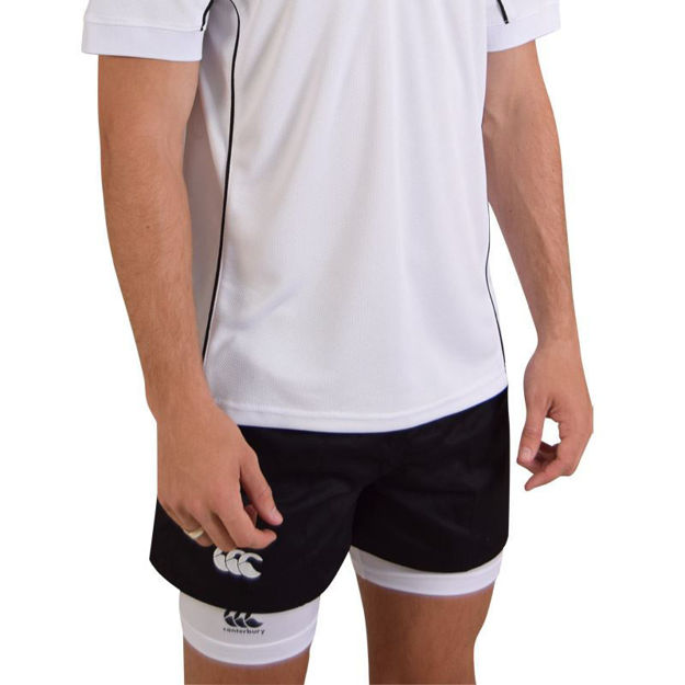 Picture of Canterbury Mens Tight Shorts - White - While stocks last