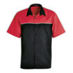 Picture of Traction Pit Crew Shirt - Black/Red - End Of Range