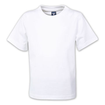 Picture of 150g Youth Super Cotton T-shirt - White - While Stocks Last
