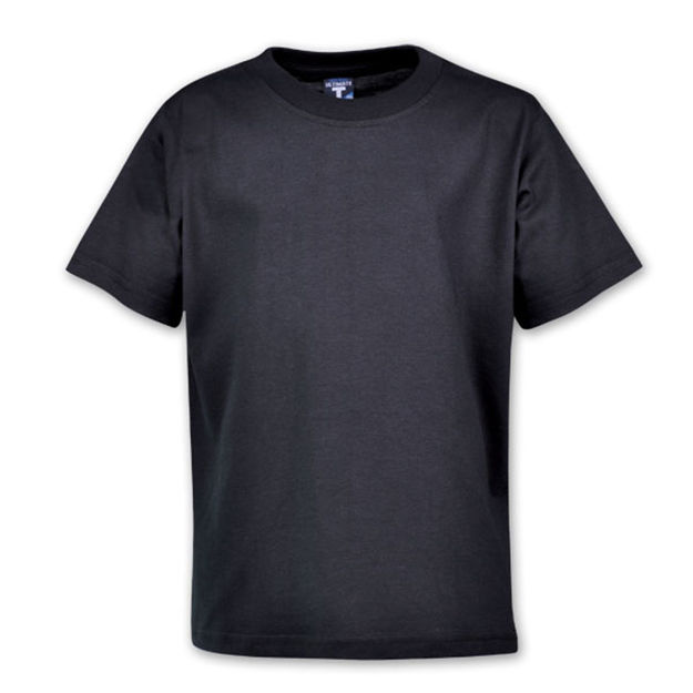 Picture of 150g Youth Super Cotton T-shirt -Black End Of Range