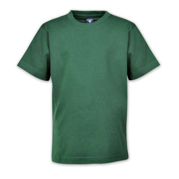 Picture of 150g Youth Super Cotton T-shirt - Bottle Green - End Of Range