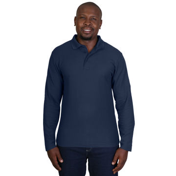 Picture of Long Sleeve Pique Knit Polo