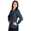 Picture of Roselina Blouse Long Sleeve - Check 1 - Navy