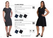 Picture of Claire Dress - Charcoal - End Of Range