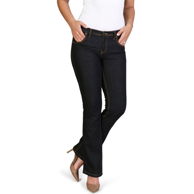 Black Denim - Model - Front