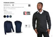 Picture of Premium Long Sleeve Jersey - Navy - End of Range