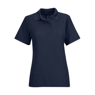 Picture of 175g Ladies Classic Pique Knit Polo - Cadet Blue - While Stock Last