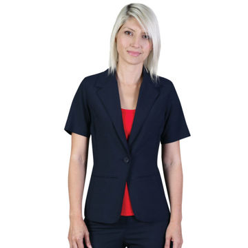 Picture of Rosa Jacket Short Sleeve - Navy - End Of Range