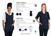 Picture of Udine Top - White / Navy - While Stocks Last