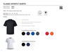 Picture of 130gsm Youth Classic Sports T-shirts - Navy - While Stocks Last