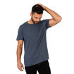 Ash navy melange - Model - Front