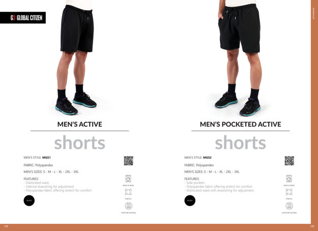 The Brand Factor - Mens Active Shorts