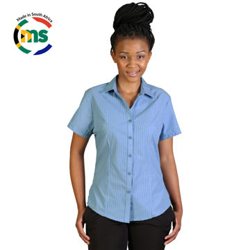 Picture of Donna Blouse Short Sleeve - Stripe 5