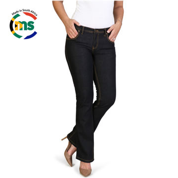 Picture of Ladies Stretch Denim Jeans - 5 Pocket