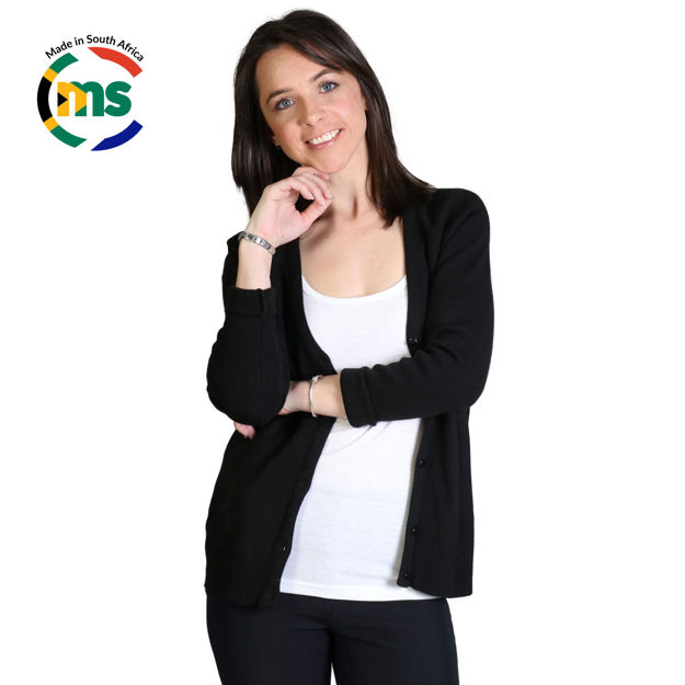 Picture of Ladies Classic Cardigan