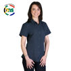 Picture of Roselina Blouse Short Sleeve - Check 1