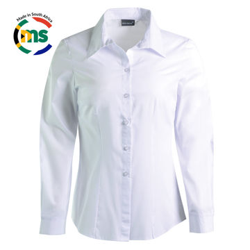 Picture of Roselina Blouse Long Sleeve - Snow White - While Stock Last