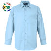 Picture of Classic Woven Shirt Long Sleeve - Blue Sky - While Stocks Last