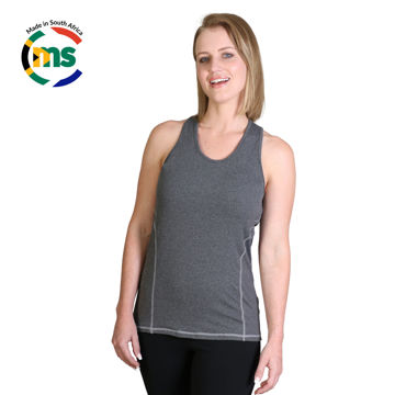 Picture of Ladies' Active Top - Graphite Melange -  While Stocks Last