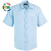 Picture of Icon Woven Shirt Short Sleeve - Sky - While Stocks Last