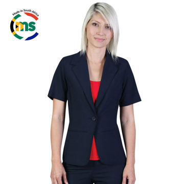 Picture of Rosa Jacket Short Sleeve - Navy - While Stocks Last