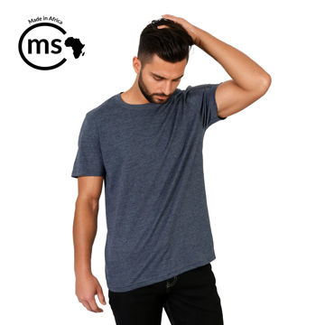 Ash navy melange - Model - Front - Africa