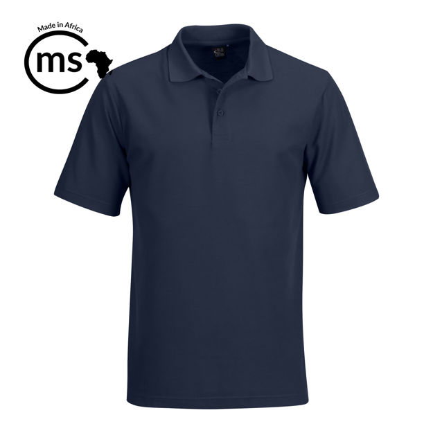 Picture of 175g Classic Pique Knit Polo - Cadet Blue - Alternative stock - While stocks last