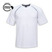 Picture of Raglan Trim T-Shirt - White/Navy - While stocks last
