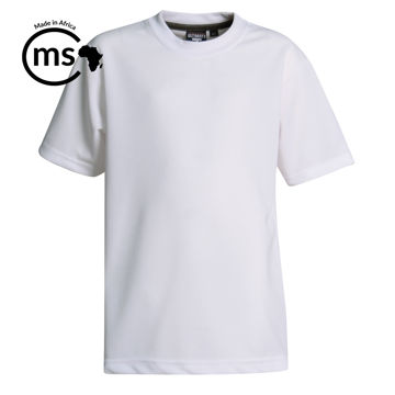 Picture of 130gsm Youth Classic Sports T-shirts - White - While Stocks Last