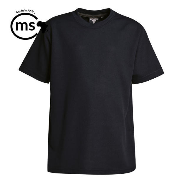 Picture of 130gsm Youth Classic Sports T-shirts - Black - While Stocks Last