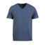 Picture of 140g Urban Lifestyle V-Neck T-Shirt  - Ash Navy Melange - End Of Range