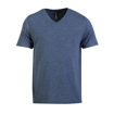 Picture of 140gsm Urban Lifestyle V-Neck T-Shirt  - Ash Navy Melange - End Of Range