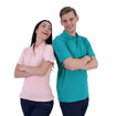 Picture of 175g Classic Pique Knit Polo - Green & Gold Friday