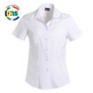 Picture of Roselina Blouse Short Sleeve - Shaded White - End Of Range