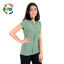 Picture of Emma  Blouse - Short Sleeve - Sage Green - End Of Range