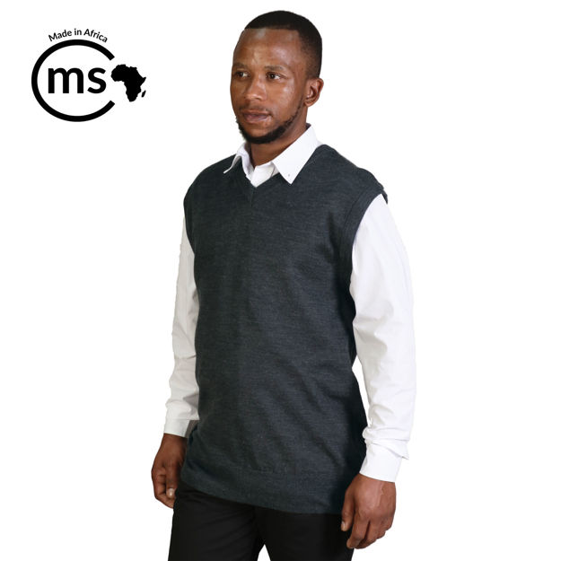 Picture of Premium Sleeveless Jersey - Charcoal - End Of Range